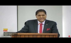 Embedded thumbnail for VIDEO: President Chan Santokhi over kwestie EBS - DNA 22 aug 2022