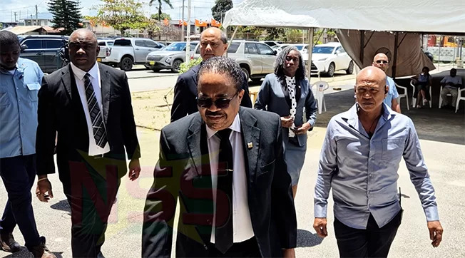 NPS-voorzitter tevens vicepresident Gregory Rusland betuigt medeleven.