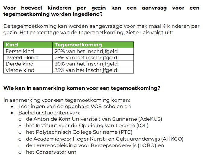 Regering komt studenten tegemoet via NOB