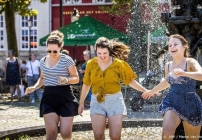 © credits onbekend Enorm temperatuurverschil: morgen bijna 40 graden in Limburg, minder dan 17 graden op de Wadden