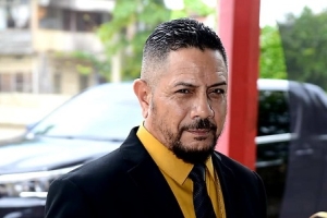 Revelino Eijk, secretaris van de Surinaamse Politiebond