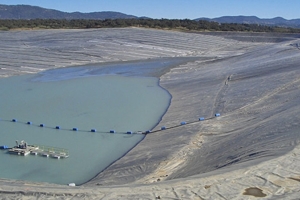 Voorbeeldfoto van een TSF bij een buitenlandse goudmijn