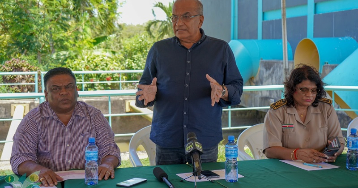 Miljoenenproject voor duurzame landbouw neemt vorm aan in Nickerie ...