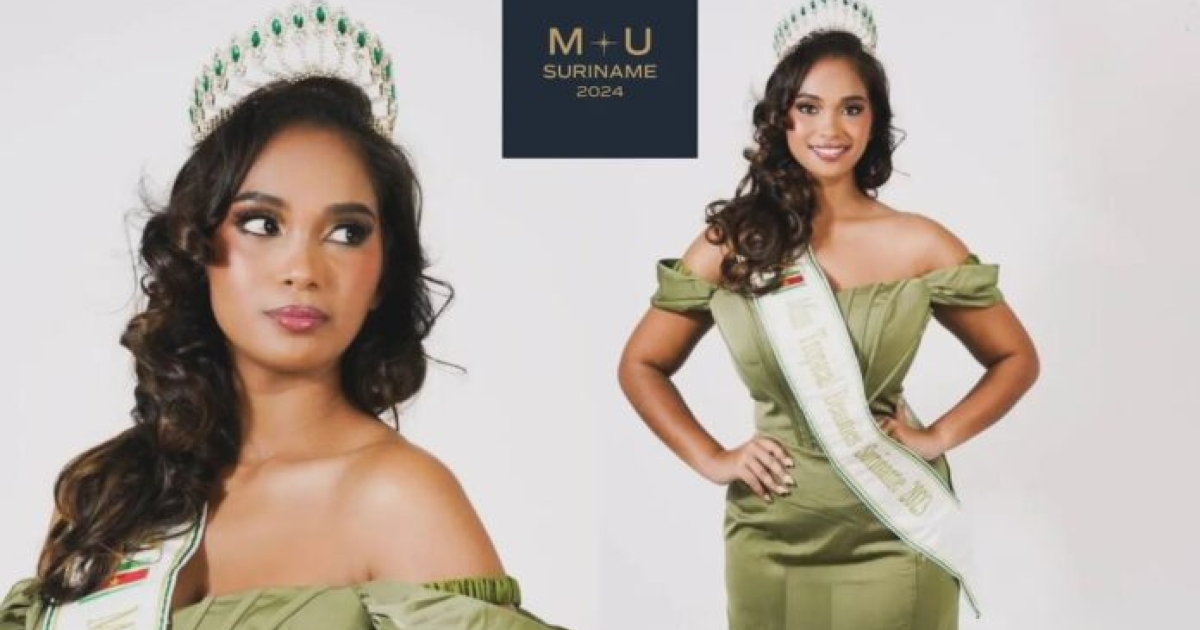 Pooja Chotkan is Miss Universe Suriname 2024 | Suriname Nieuws Centrale