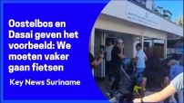 Embedded thumbnail for Oostelbos en Dasai willen Surinamers stimuleren om meer te fietsen