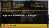 Embedded thumbnail for 15 Juni 2021 - OPENBARE VERGADERING VAN DE NATIONALE ASSEMBLEE