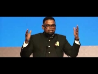 Embedded thumbnail for Toespraak president Irfan Ali in India tijdens Pravasi Bharatiya Divas (PBD2023)