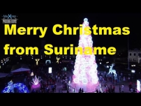 Embedded thumbnail for Kerstboom Suriname 2022 Onafhankelijkheidsplein Paramaribo