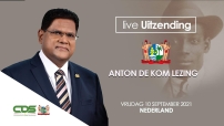 Embedded thumbnail for Speech President Chan Santokhi - ANTON DE KOM LEZING 10 SEPTEMBER 2021