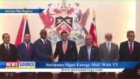 Embedded thumbnail for Suriname en Trinidad tekenen energie MOU