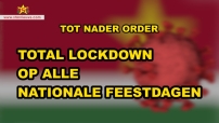 Embedded thumbnail for Total lockdown op feestdagen