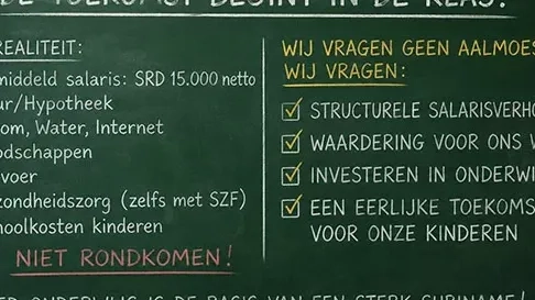 Column: Leerkrachten willen geen aalmoes meer