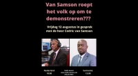 Embedded thumbnail for Interview Radio Awaaz met de heer Cedric van Samson op 12 augustus 2022