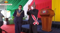 Embedded thumbnail for Video: Oud-president Venetiaan krijgt hoogste onderscheiding