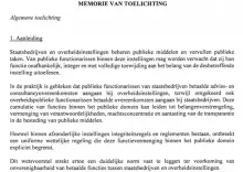 Wetsvoorstel moet belangenverstrengeling bij staatsbedrijven voorkomen