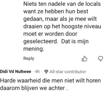 Column: Harde realiteit