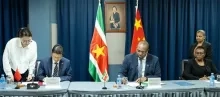 Suriname en China zetten stap richting verlichting schuldenlast