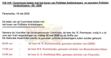 Nurmohamed wil achter gesloten deuren gehoord worden; Somohardjo niet 