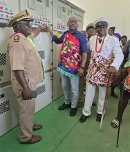 Zestien dorpen Boven-Suriname nu 24 uur per dag van stroom voorzien