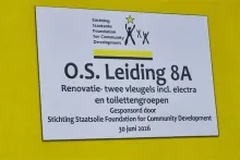 Staatsolie Foundation geeft O.S. Leiding 8A vernieuwde leeromgeving