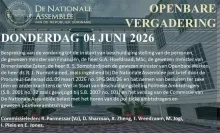 DNA vergadert openbaar over vorderingen pg tegen drie voormalige ministers