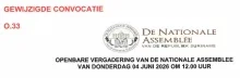 Behandeling in DNA over vordering pg tegen 3 voormalige ministers