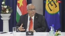 Minister Albert Ramdin van Buitenlandse Zaken, International Business en Internationale Samenwerking (BIBIS)