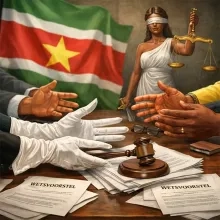 Column:Zes plus  partijen, vier wetten en veel zijden handschoenen