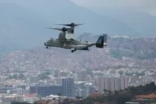 VS voert militaire oefening uit boven Caracas