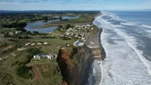 Kustafslag bedreigt Chileense stranden