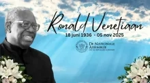 Parlement eert nalatenschap overleden president Venetiaan