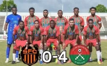 Robinhood overtuigend naar halve finale CFU Club Shield na 4-0 zege op Slingerz FC