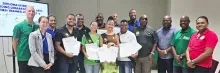 Eerste officiële Martial Arts-trainers ontvangen diploma in Suriname