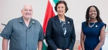 Suriname en Caribisch rampenagentschap versterken samenwerking tegen klimaatrisico’s