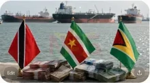 Dalende olieprijs biedt verlichting, maar blijft cruciaal voor economieën Guyana, Trinidad en Suriname