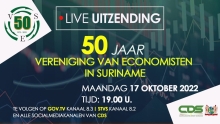 Embedded thumbnail for 50 JAAR VERENIGING VAN ECONOMISTEN IN SURINAME 17-10-2022