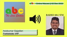 Embedded thumbnail for VHP-fractieleider Gajadien ziet geen reden voor spoeddebat over uitspraken vicepresident Brunswijk