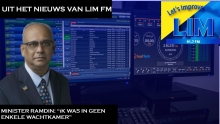 Embedded thumbnail for UIT HET NIEUWS ZAT 19 NOV 2022: MINISTER ALBERT RAMDIN: &quot;IK WAS IN GEEN ENKELE WACHTKAMER&quot;