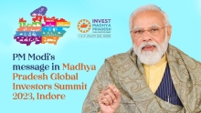 Embedded thumbnail for PM Modi&#039;s message in Madhya Pradesh Global Investors Summit 2023, Indore | PMO