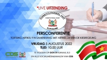 Embedded thumbnail for Persconferentie Constitutioneel Hof Toetsing Artikel9 in Samenhang met Artikel 24 v/d Kiesregeling