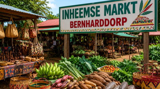Kapitein Tjon zoekt financiering voor inheemse markt in Bernharddorp