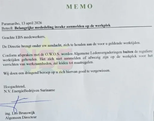 OWOS legt werk neer bij EBS: Directie weigert structureel overleg