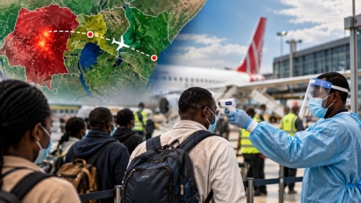 Ebola bereikt Kenia: besmette man vliegt via Oeganda naar Nairobi en overlijdt