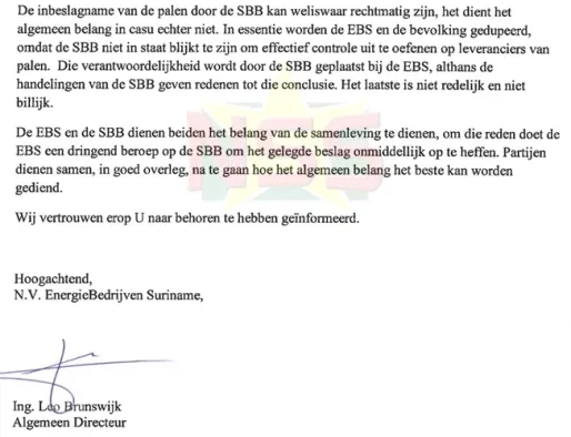 SBB legt beslag op bruinhartmasten EBS: onderzoek naar illegale herkomst