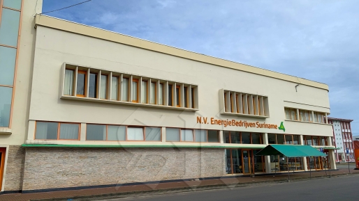 Stroomstoring binnenstad Paramaribo na schade bij EBS-hoofdkantoor