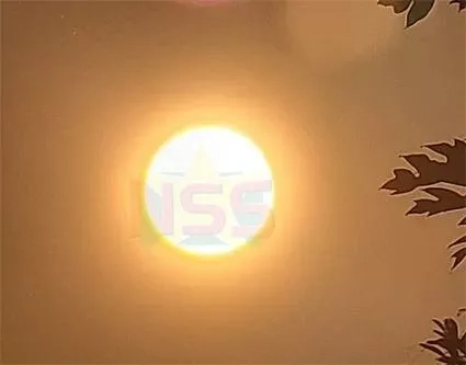 Warme dag met temperatuur rond 33 °C