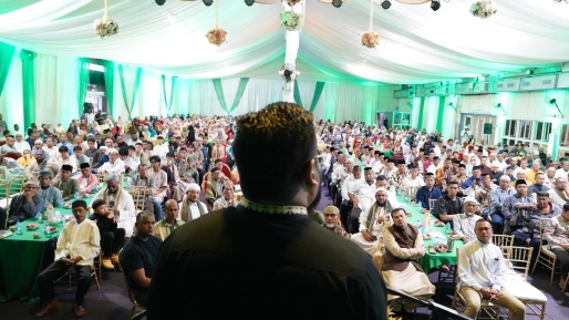 Somohardjo bij Nationale Iftar: “Rechtvaardigheid en respect moeten Suriname verbinden”