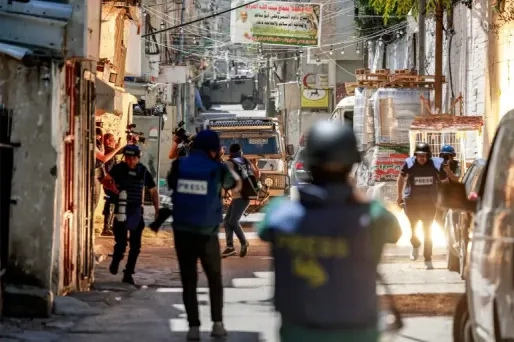 Vakbond rapporteert 108 aanvallen op Palestijnse journalisten in juli