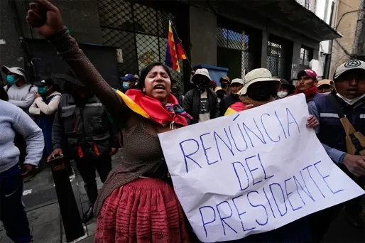 Escalatie van protesten in Bolivia: duizenden eisen aftreden president Paz