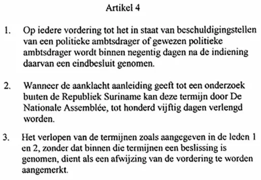 Meerderheid DNA lijkt voor in staat van beschuldigingstelling ex-ministers te zijn; deadline nadert